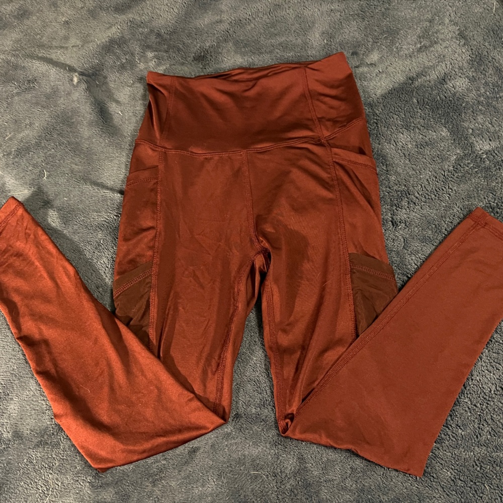 Small Maroon Leggings